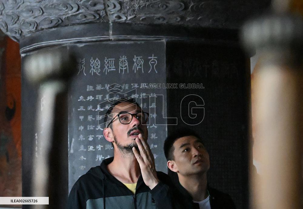 (SP)CHINA-HENAN-TAICHI-FRENCH ENTUSIAST