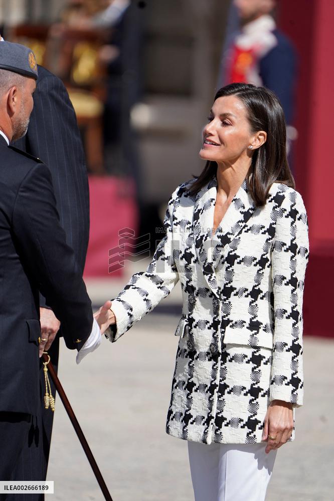Royals At Preside Over The Bicentenary Of The National Police - Madrid