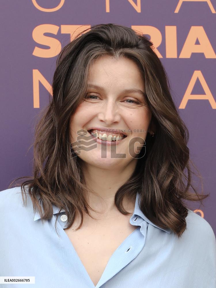 Laetitia Casta At Una Storia Nera Photocall - Rome