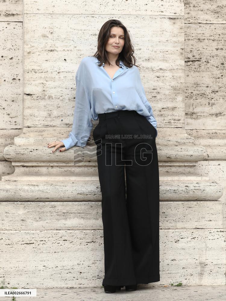 Laetitia Casta At Una Storia Nera Photocall - Rome