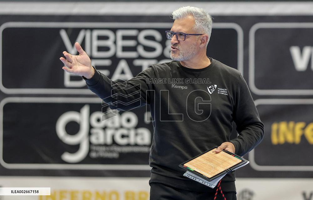 Treino Seleção de Andebol
