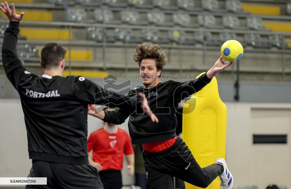 Treino Seleção de Andebol