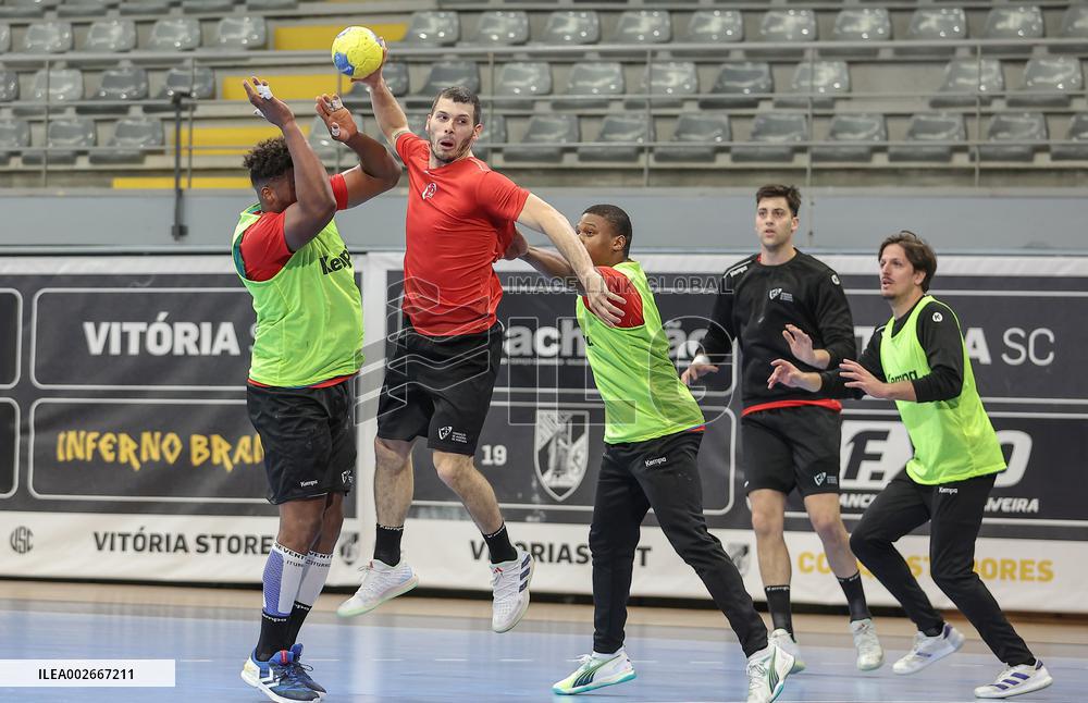 Treino Seleção de Andebol