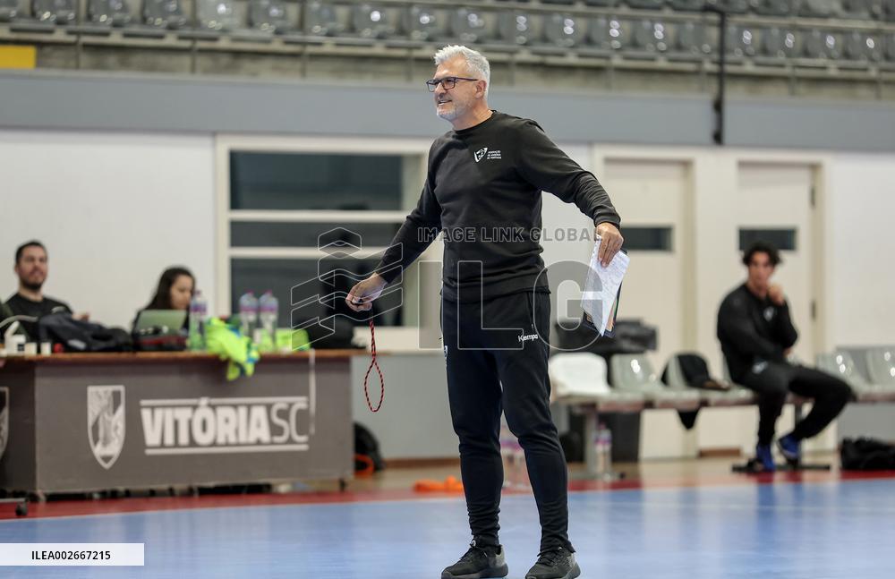 Treino Seleção de Andebol