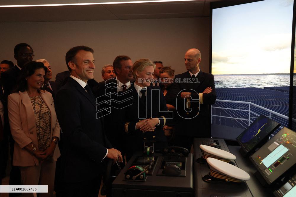 President Macron Inaugurates TANGRAM Centre - Marseile