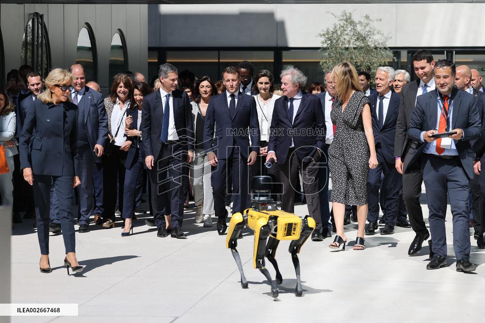 President Macron Inaugurates TANGRAM Centre - Marseile