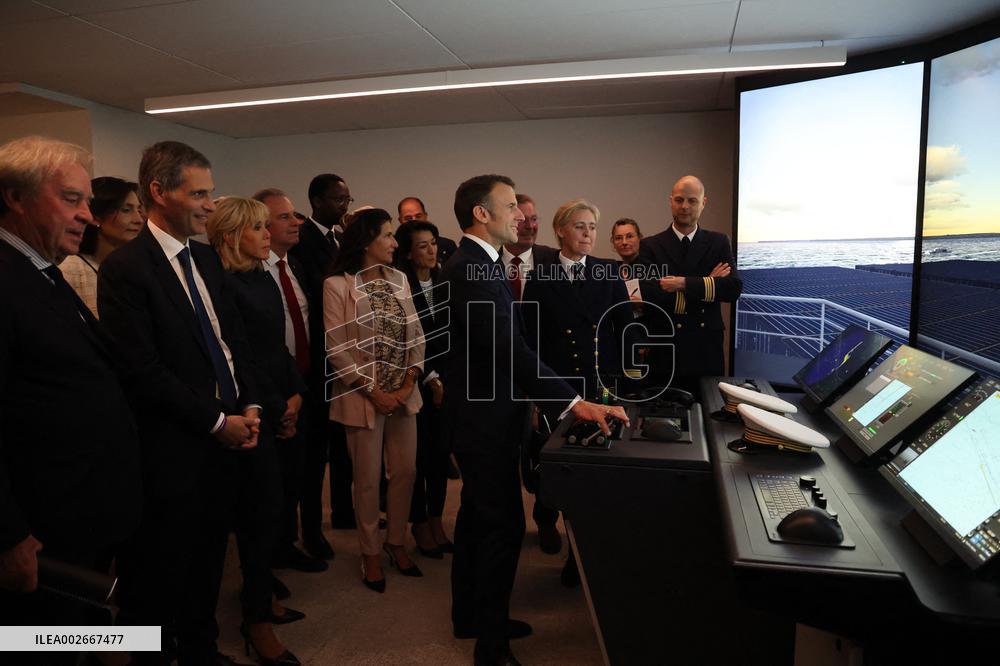 President Macron Inaugurates TANGRAM Centre - Marseile