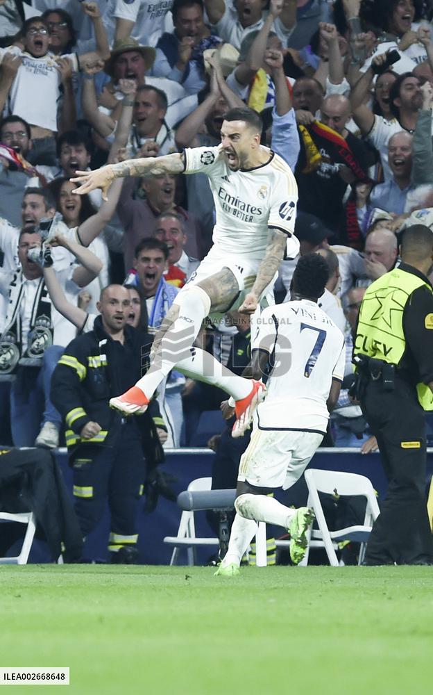 (SP)SPAIN-MADRID-FOOTBALL-UEFA CHAMPIONS LEAGUE-BAYERN MUNICH VS REAL MADRID