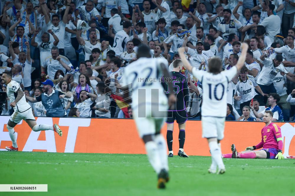 (SP)SPAIN-MADRID-FOOTBALL-UEFA CHAMPIONS LEAGUE-BAYERN MUNICH VS REAL MADRID
