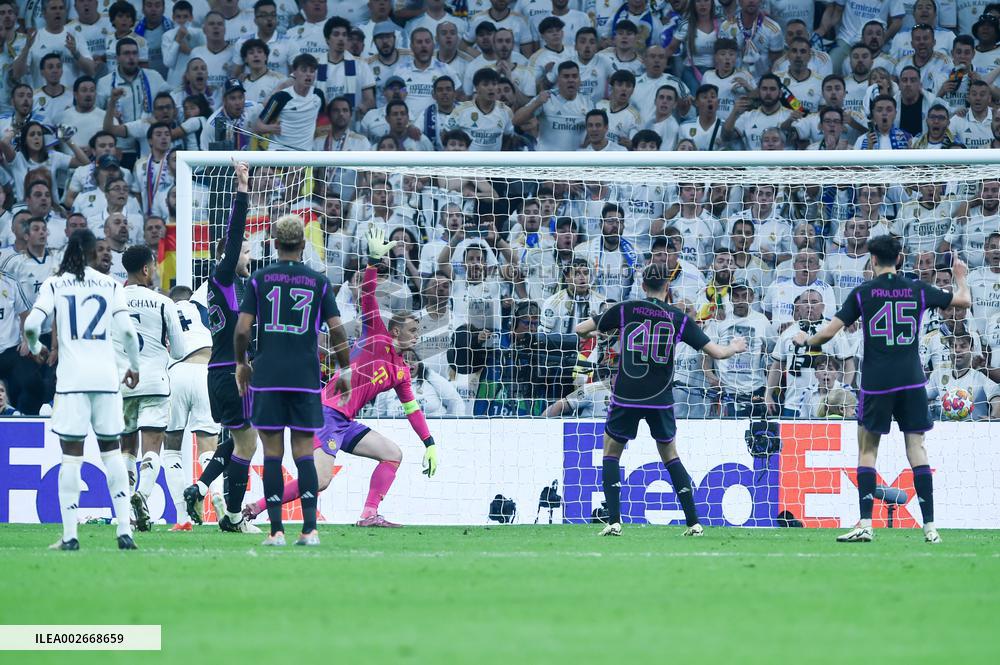 (SP)SPAIN-MADRID-FOOTBALL-UEFA CHAMPIONS LEAGUE-BAYERN MUNICH VS REAL MADRID