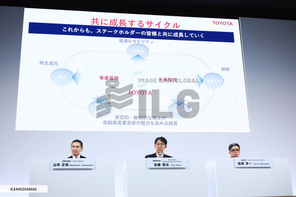 Toyota Motor Corporation Financial Results Briefing for the Fiscal Year Ended March 31, 2024