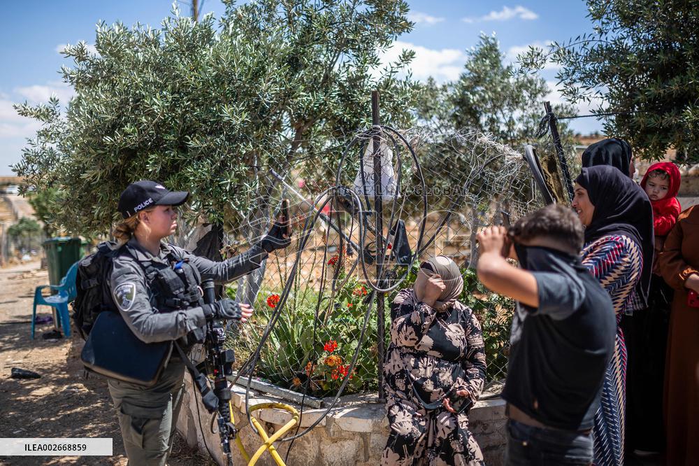 Israeli Army Demolishes Palestinian Homes - West Bank