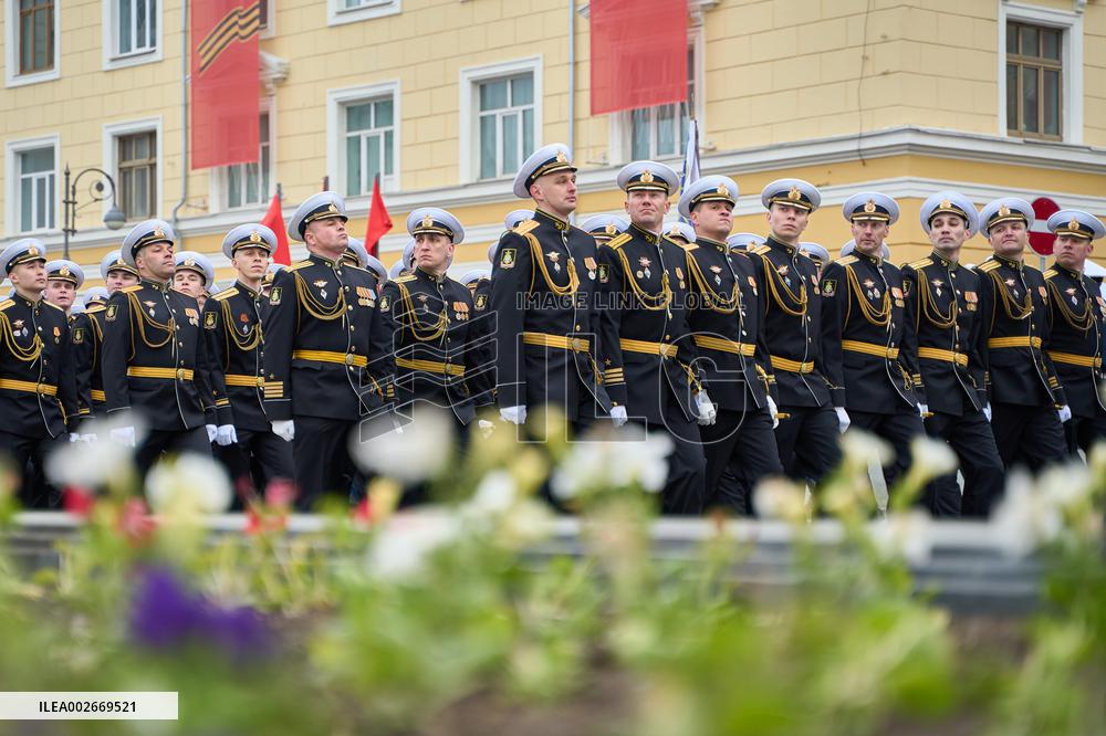 RUSSIA-VLADIVOSTOK-VICTORY DAY-PARADE