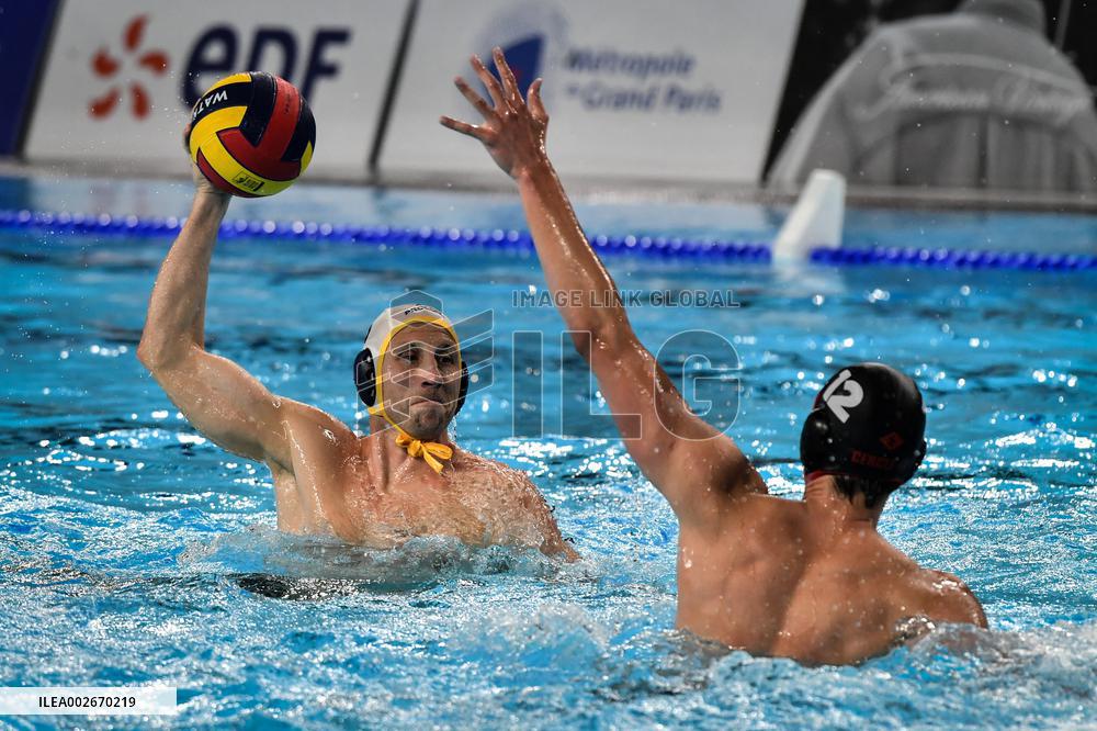 Water Polo Competition in Paris 2024 FA