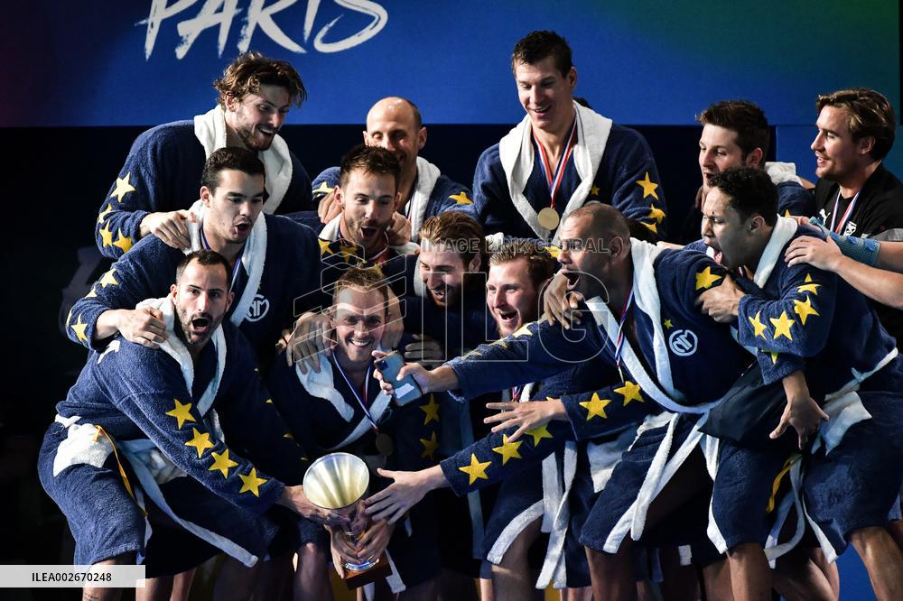 Water Polo Competition in Paris 2024 FA