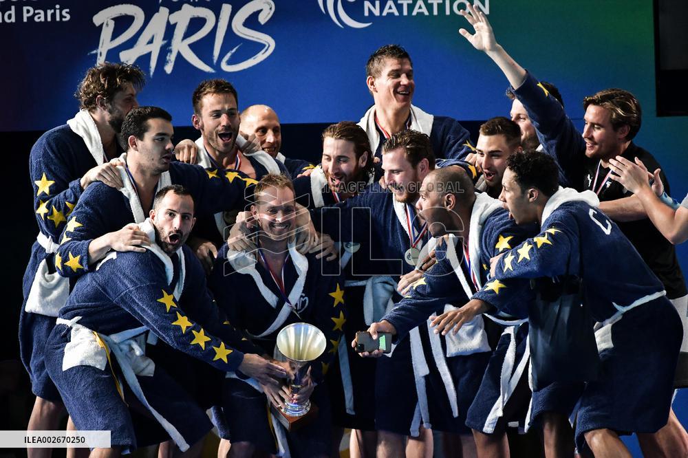 Water Polo Competition in Paris 2024 FA