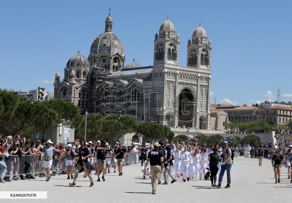 Olympic Torch Relays - Marseille