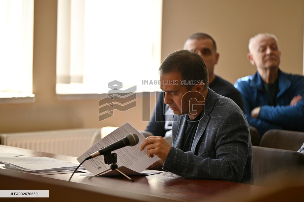 Appeal hearing in reinstatement case of Iryna Farion in Lviv