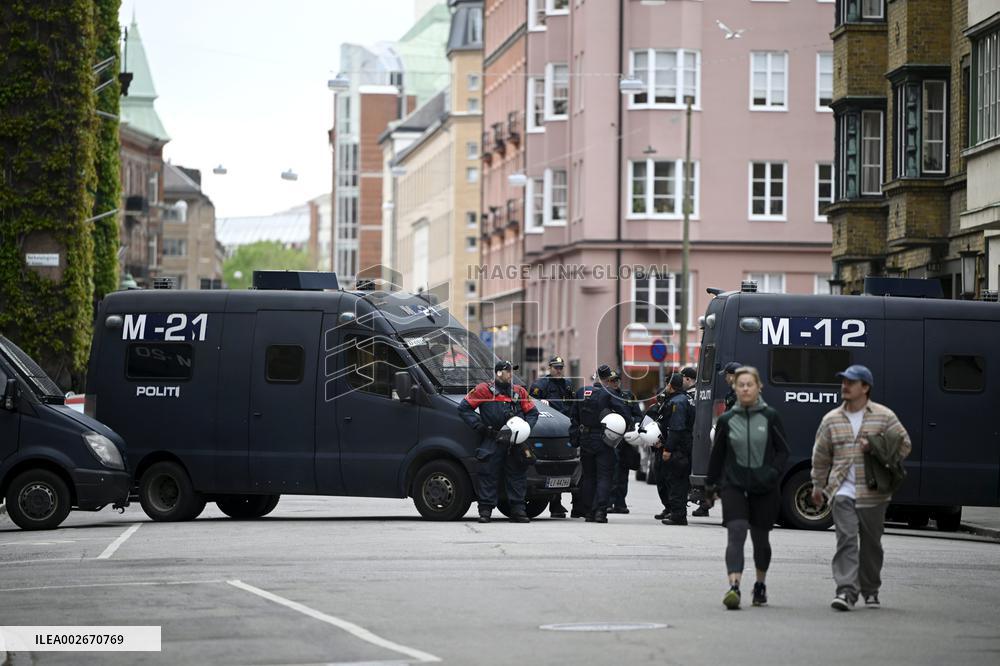 Stoppa Israel demonstration