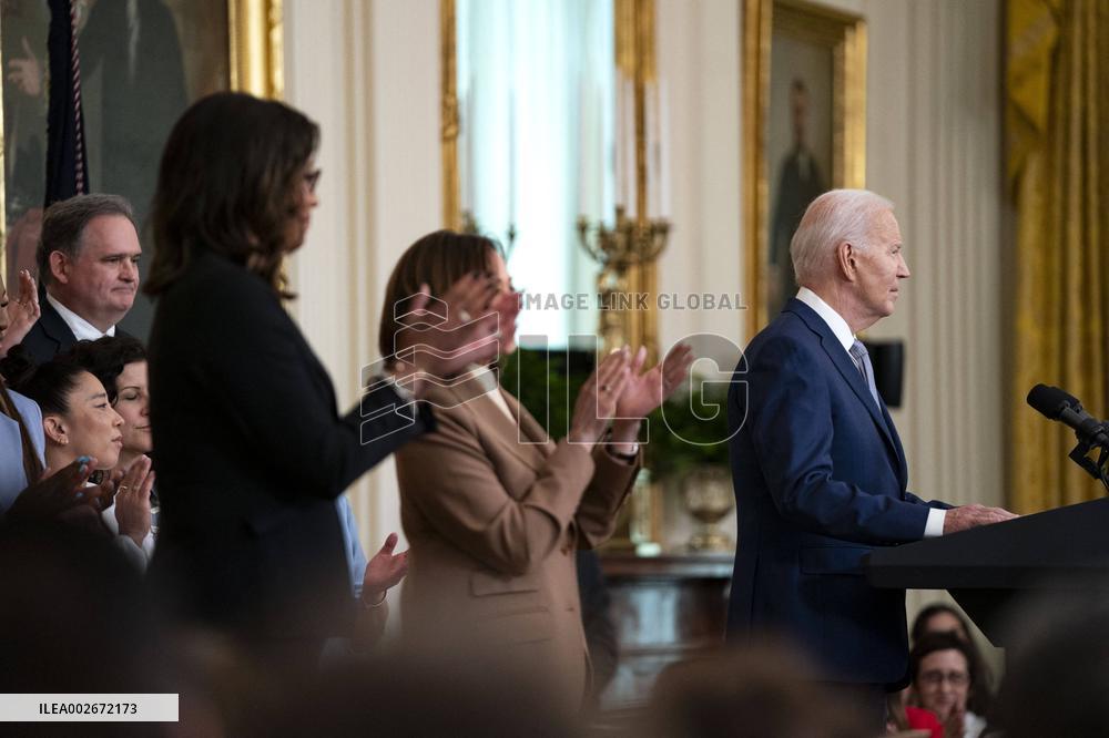 Los Vegas Aces Celebrate 2023 WNBA Championship at White House