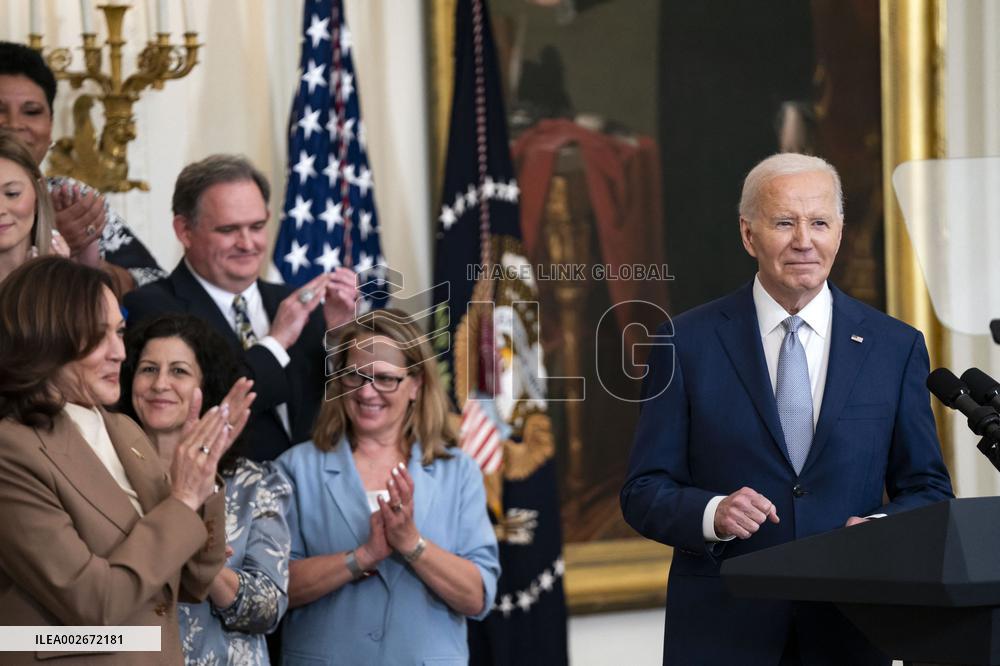 Los Vegas Aces Celebrate 2023 WNBA Championship at White House