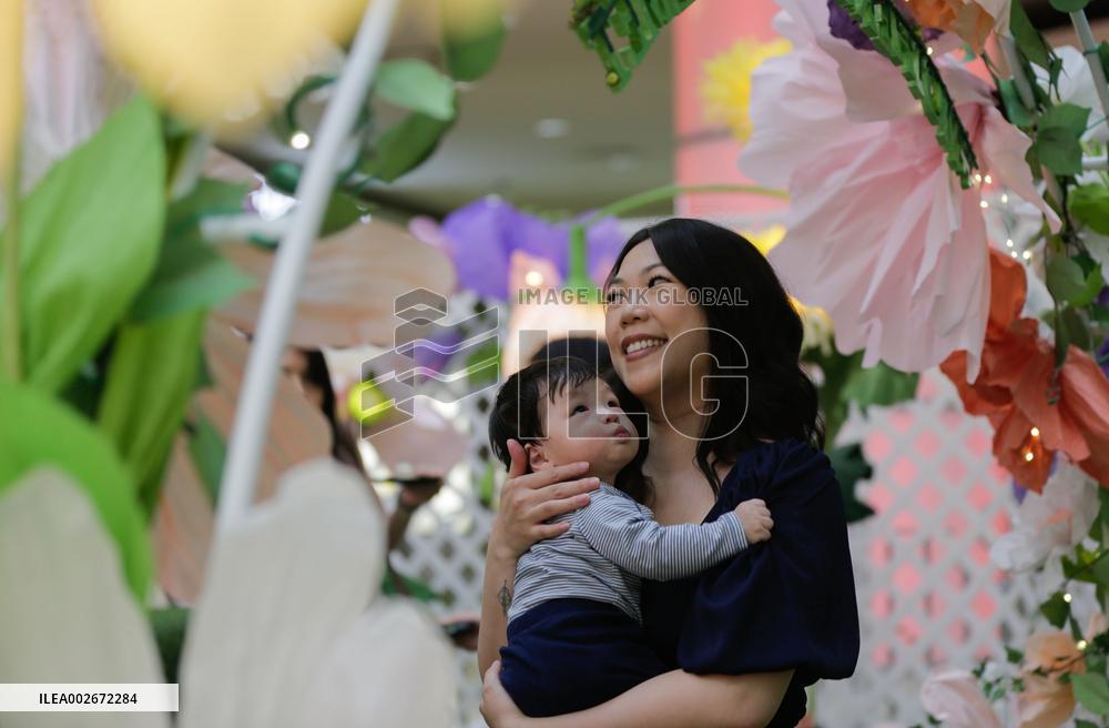 CANADA-BURNABY-SHOPPING MALL-MOTHER'S DAY-CELEBRATION
