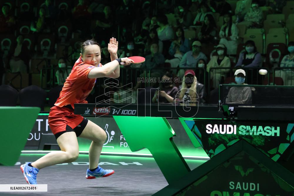 (SP)SAUDI ARABIA-JEDDAH-TABLE TENNIS-WTT 2024 SAUDI SMASH