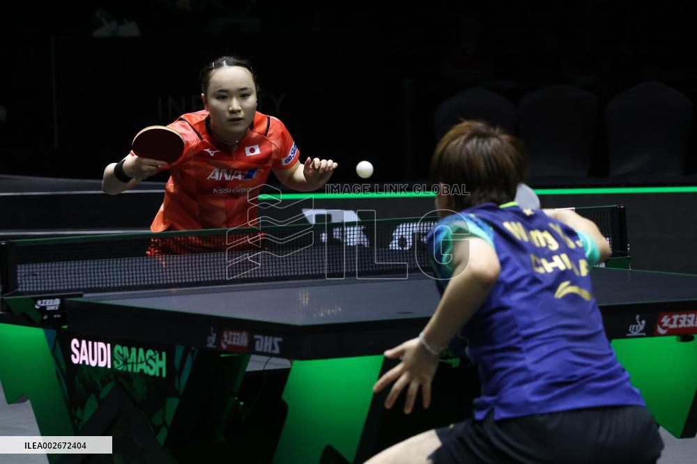 (SP)SAUDI ARABIA-JEDDAH-TABLE TENNIS-WTT 2024 SAUDI SMASH