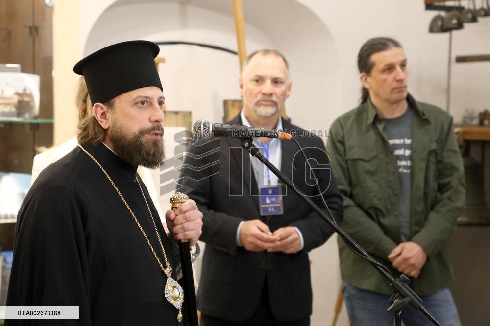 Icons on Ammo Boxes exhibition in Kyiv