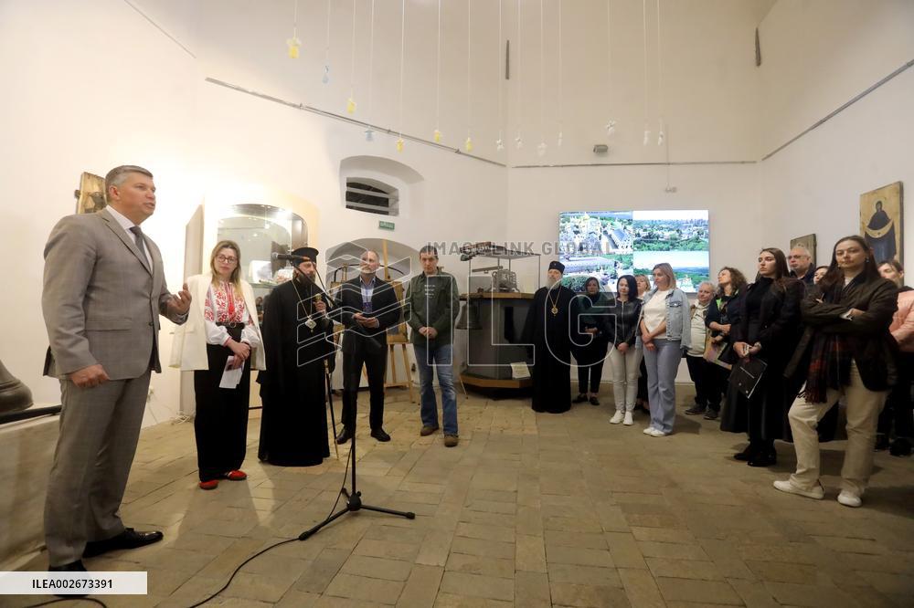 Icons on Ammo Boxes exhibition in Kyiv