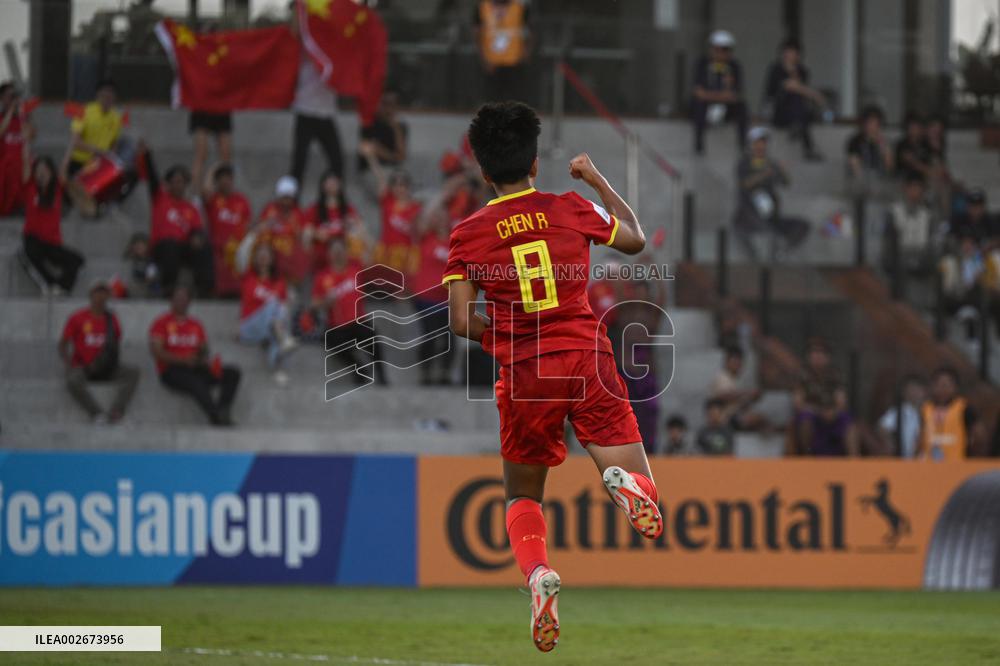 (SP)INDONESIA-BALI-FOOTBALL-AFC U17 WOMEN'S ASIAN CUP-THA VS CHN