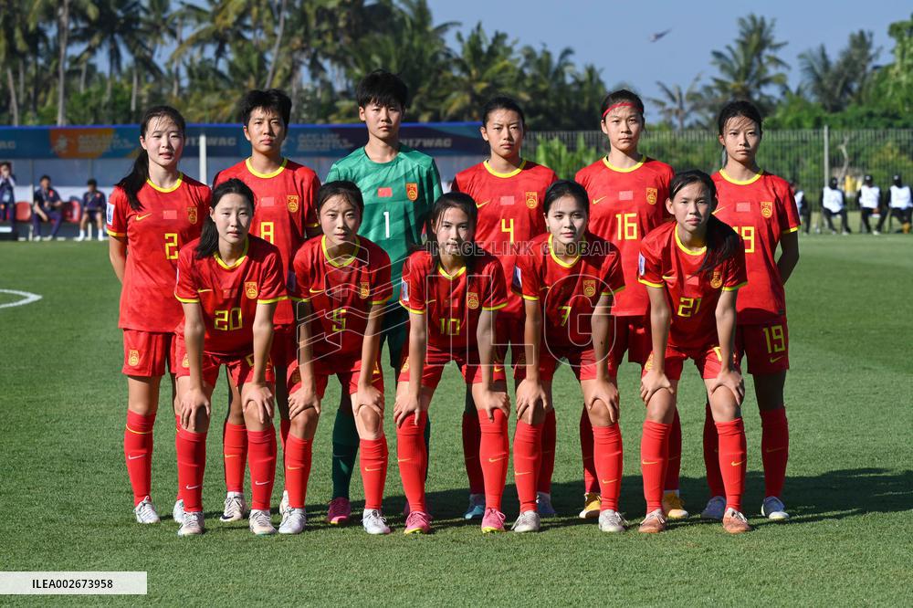 (SP)INDONESIA-BALI-FOOTBALL-AFC U17 WOMEN'S ASIAN CUP-THA VS CHN