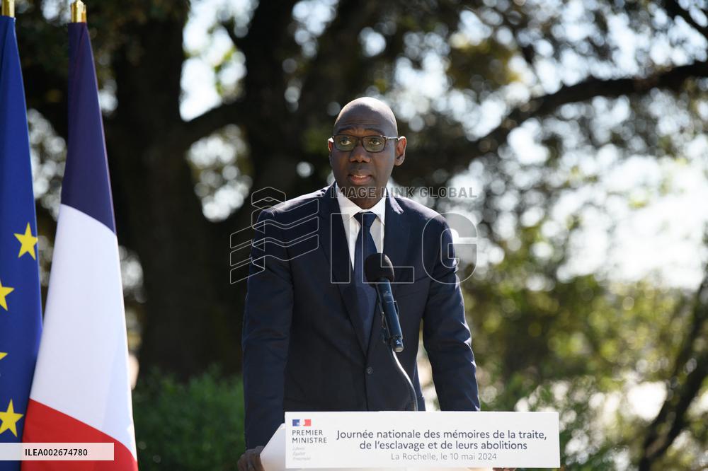 PM Attal At Commemorations To Mark The Abolition Of Slavery - La Rochelle