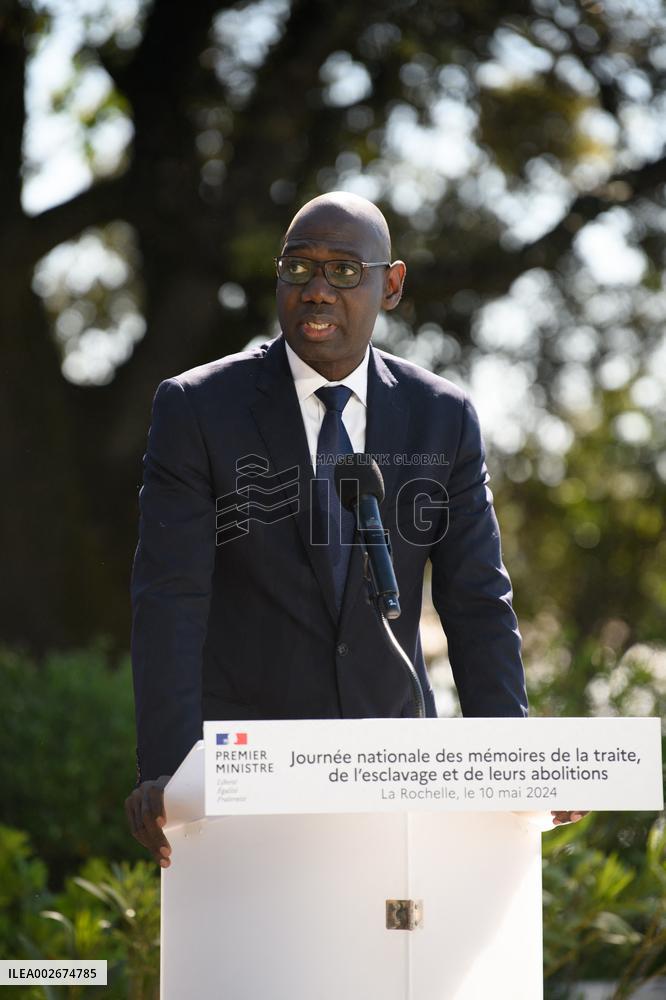 PM Attal At Commemorations To Mark The Abolition Of Slavery - La Rochelle