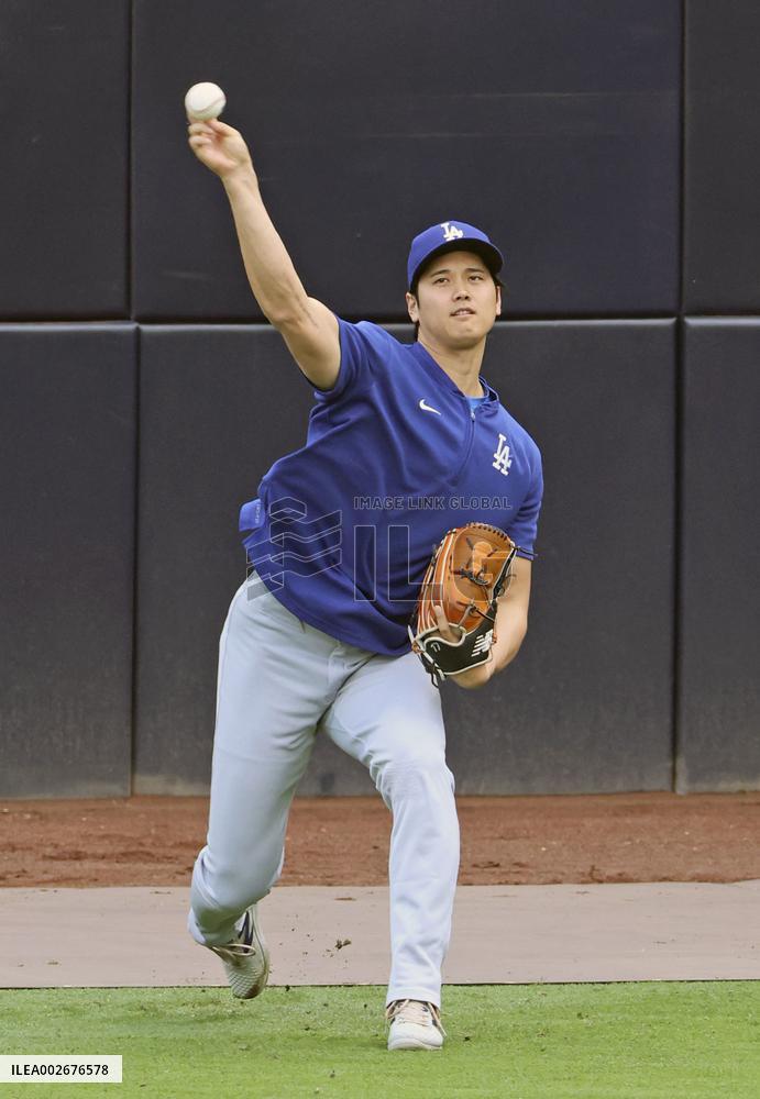 Baseball: Dodgers' Ohtani