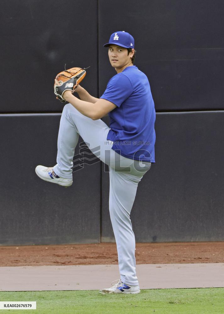 Baseball: Dodgers' Ohtani