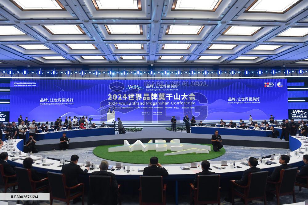 CHINA-ZHEJIANG-DEQING-WORLD BRAND MOGANSHAN CONFERENCE (CN)