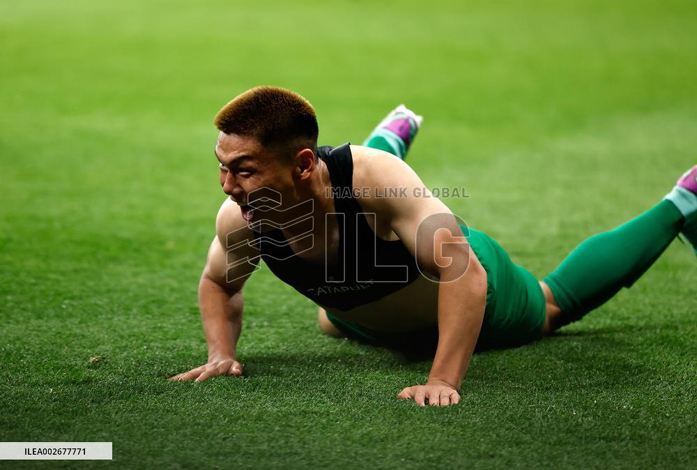 (SP)CHINA-BEIJING-FOOTBALL-CSL-BEIJING GUOAN VS MEIZHOU HAKKA(CN)