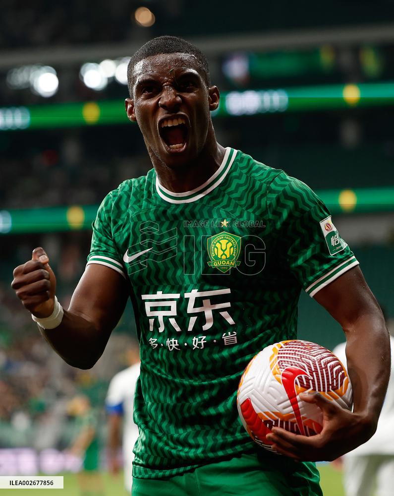 (SP)CHINA-BEIJING-FOOTBALL-CSL-BEIJING GUOAN VS MEIZHOU HAKKA(CN)