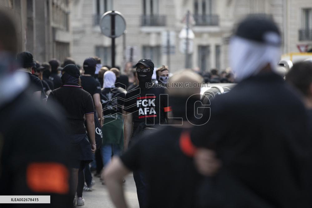 Ultra-right Demonstration - Paris