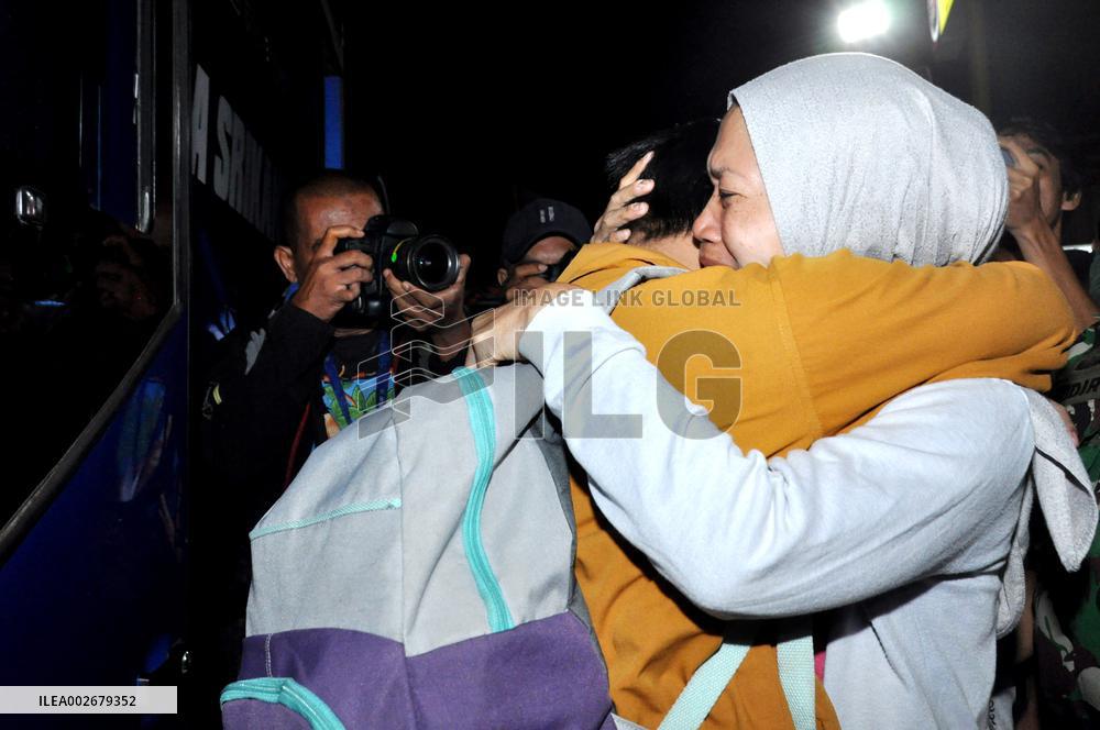 INDONESIA-WEST JAVA-BUS ACCIDENT