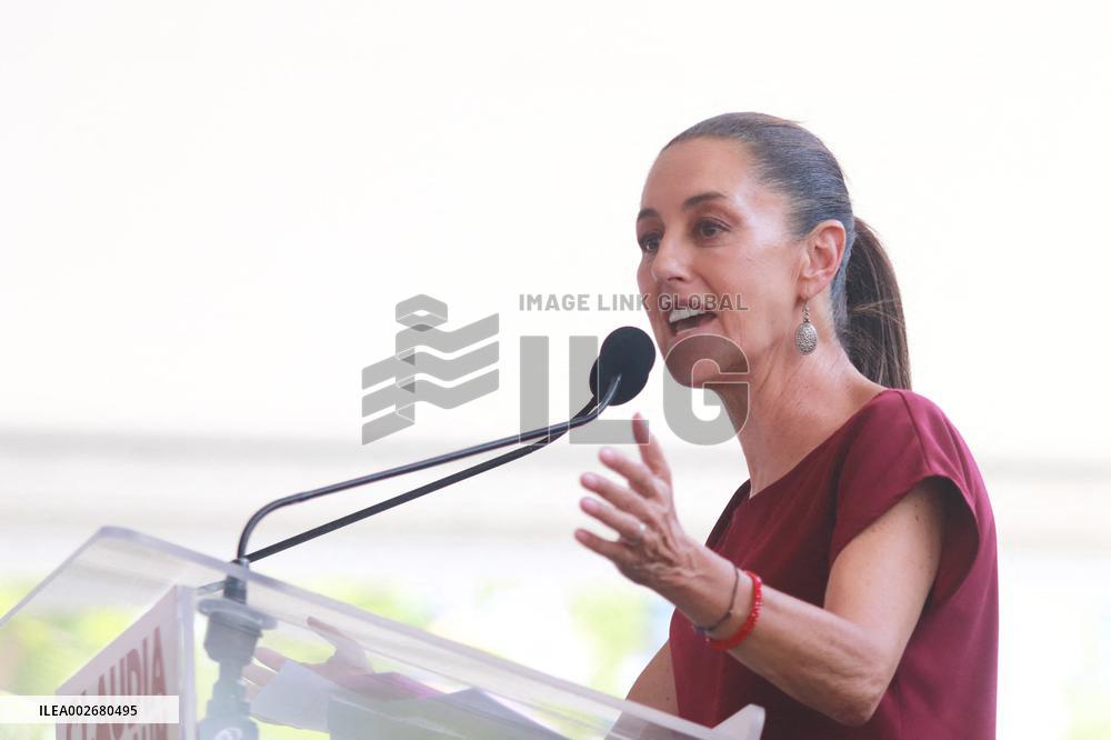 Claudia Sheinbaum Campaign Rally - Mexico