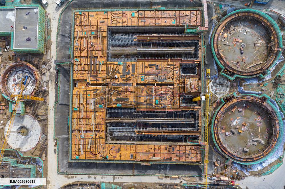 Sewage Treatment Plant Construction in Huai'an