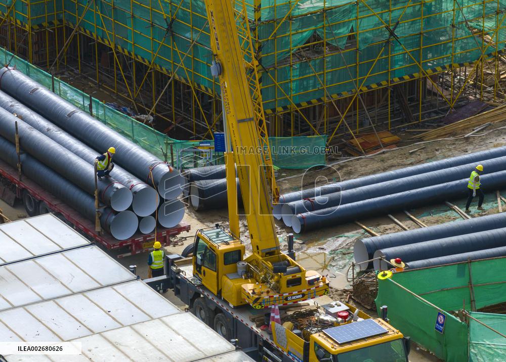 Sewage Treatment Plant Construction in Huai'an