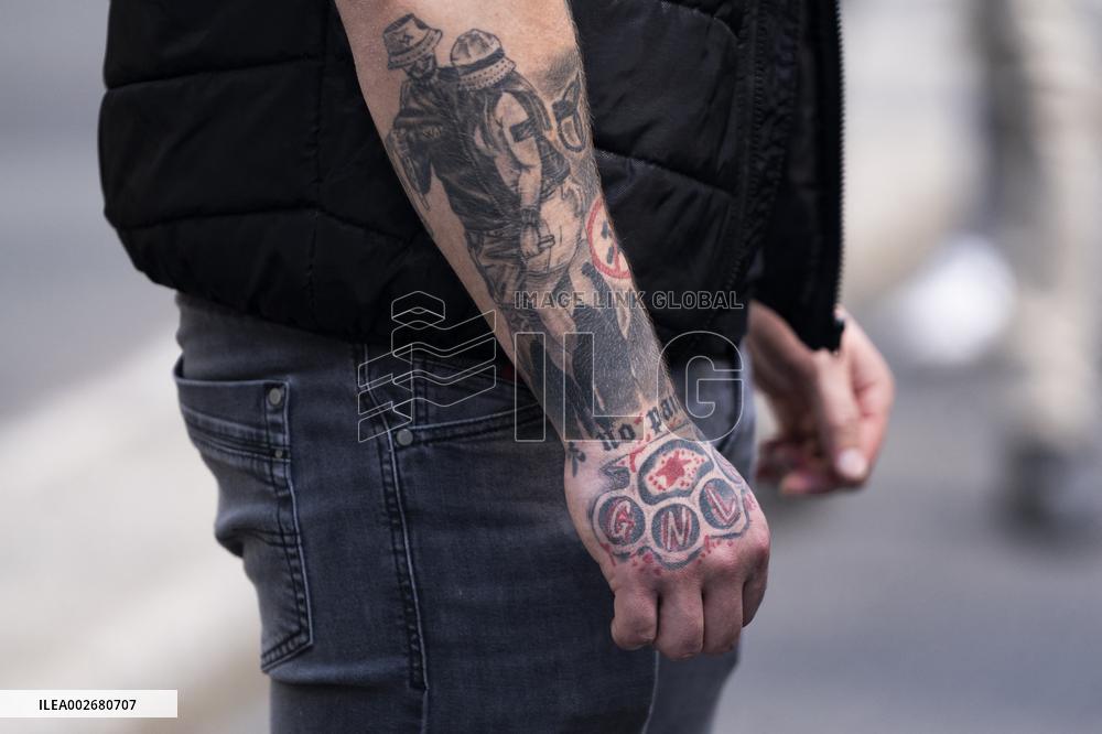 French Extreme Right Demonstration In Paris