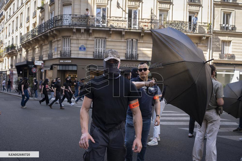 French Extreme Right Demonstration In Paris