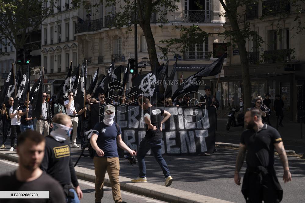 French Extreme Right Demonstration In Paris