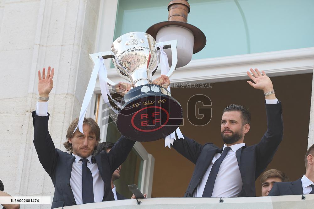 Real Madrid Celebrate 36th League Title - Madrid