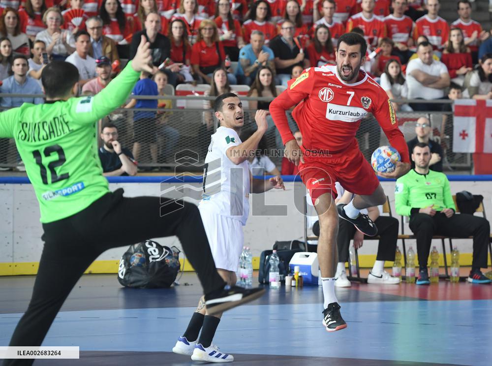 (SP)AUSTRIA-VIENNA-HANDBALL-WORLD CHAMPIONSHIP-EUROPEAN QUALIFICATION-AUSTRIA VS GEORGIA