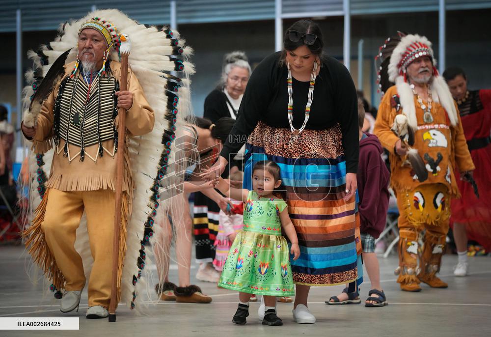 CANADA-VANCOUVER-MOTHER'S DAY POWWOW